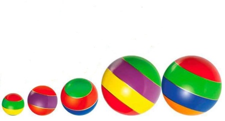 Купить Мячи резиновые (комплект из 5 мячей различного диаметра) в Алексине 