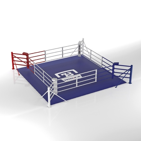Купить Ринг боксерский напольный Totalbox на упорах 5х5м в Алексине 